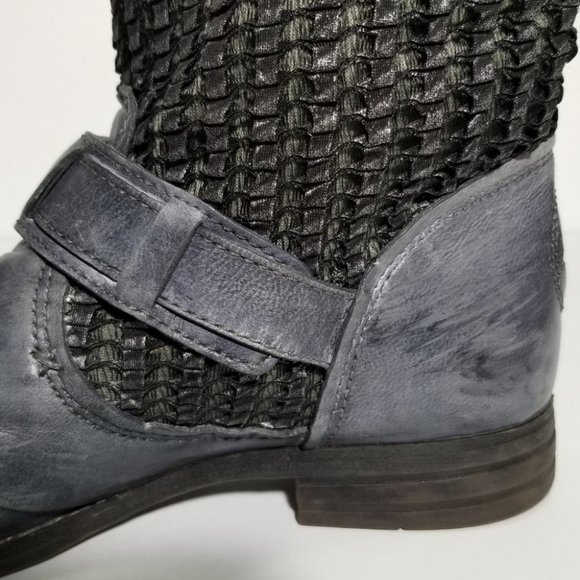 Women's Gray Ankle Boots - Picture 5 of 13
